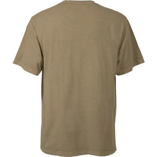 Heritage Washed T-shirt Khaki Back